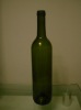 Red wine glass bottle