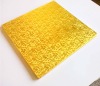 Retangle gloden foil embossed cake board