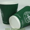 Ripple wrap hot cups