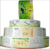 Roll adhesive label printing