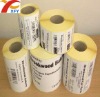 Roll printed adhesive sticker