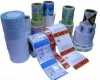 Roll thermal paper label printing with round corner