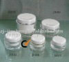 Round Cosmetic Acrylic Jar with Double Wall