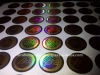 Round Hologram Labels and stickers