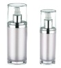 Round airless bottle