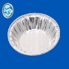 Round aluminium foil baking cup