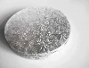 Round foil cake boards