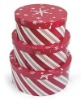 Round shape christmas gift  box