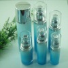 Round spray bottles with acrylic material