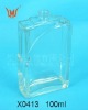 SQUARE CLEAR GLASS PERFUME BOTTLE PACKAGING