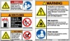 Safety Sign Label Sticker