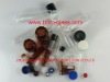 Sample vials and caps with septa -all lab vials