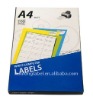 Self-Adhesive A4 computer label