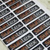 Self Adhesive Printed Graphic,Release Liner,Rectangle Shape with Round Corners,Epoxy Domed Label