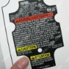 Self-adhesive Charger Label/Sticker-for BLACK&DECKER(UNIC-BL045)