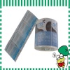 Self adhesive label sheet and roll