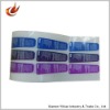 Self adhesive non-toxic pvc labels