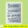 Self-adhesive pvc card label