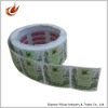 Self adhesive removable paper labels