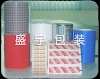 Self-adhesive tamperproof sticker material