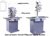 Semi-automatic Aerosol Can Liquid Filling and Capping Machine