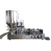 Semi-automatic Pillow two head  Paste and Liquid Filling machine XBGZJ-125W