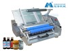 Semi-automatic paste labeling machine