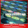 Sequential Hologram Security Holographic labels and stickers/ Customized barcode Oval holographic /Round hologram