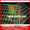 Sequential Holographic label /Security Holographic labels and stickers/ Customized barcode Oval holographic sticker