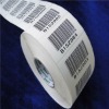 Serial number adhesive label