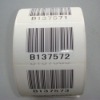 Serial number barcode label roll