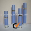 Shiny Silver Base AS Blue Cosmetic Airless Bottles