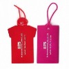 Silicone /soft pvc promotional Luggage tags producer in China