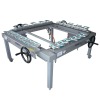 Silk mesh stretching machine