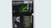 Simply Men facial cleanser label