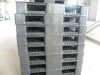 Single face plastic stacking pallet(Reinforced in steel tubes