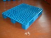 Single faced gridding plastic pallet