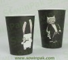 Single wall paper cups