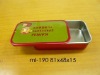 Slide lid mint tin box