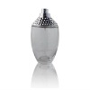 Sliver cap and frosted glass perfume bottles perfume glass bottles wholesale fancy spray pump bottles FG-603