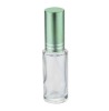 Small empty perfume glass bottle