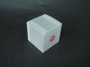 Small folding box made from plastic material