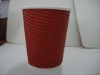 Solid Color Paper Ripple Cup