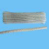 Solid braided cotton rope