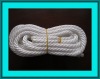 Solid braided rope