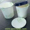 Soup cup with paper lid