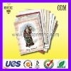 Special-shaped fashion design paper greeting card