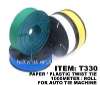 Spool Plastic twist ties/plastic bag tie