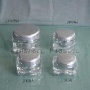 Square Acrylic Cream Jars