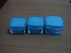 Square Blue Cosmetic Cream Acrylic  Jar